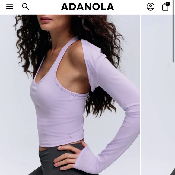 Adanola Racerback Tank Top - Picture 2 of 3